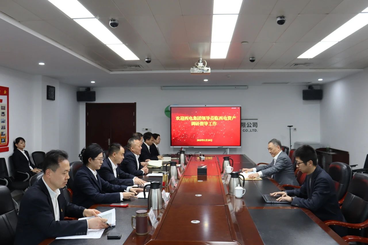 中國西電集團(tuán)黨委書記、董事長、總經(jīng)理韓兵到西電資產(chǎn)調(diào)研